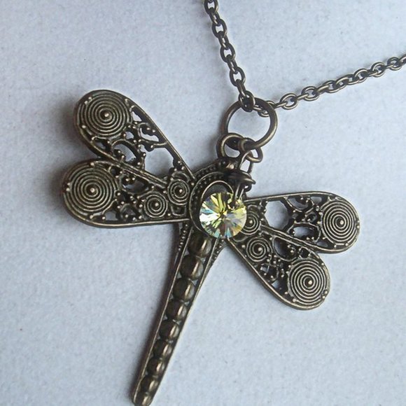 Dragonfly Necklace - Picture 2 of 2
